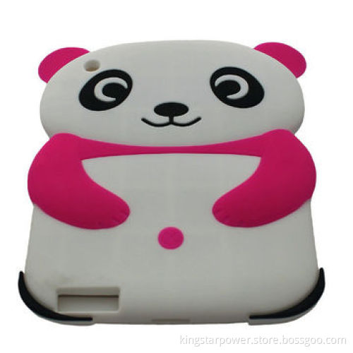 3D Cartoon Soft Animal Silicone Rubber Case Cover Skin for iPad Air/iPad 5/iPad 4/iPad 3/iPad 2/3/4